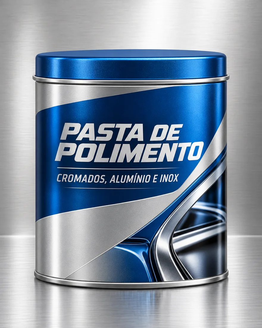 Imagem de Pasta de polimento - cromados, alumínio e inox